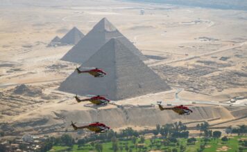 IAF Sarang Arrives in Egypt, Ready to Showcase Dhruv’s Aerial Prowess