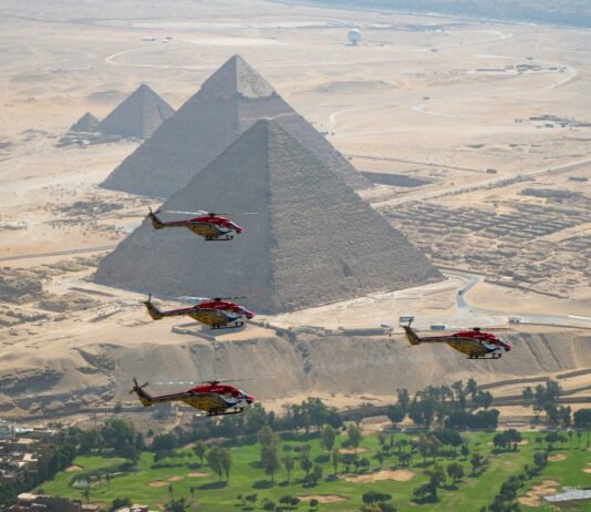 IAF Sarang Arrives in Egypt, Ready to Showcase Dhruv’s Aerial Prowess