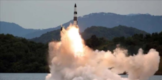 North Korea Fires Barrage of Ballistic Missiles Toward Sea of Japan