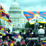 Tibetan Protesters Take To The Streets During Xi’s US State Visit
