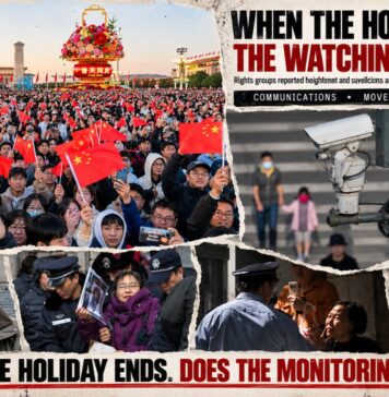 GOLDEN WEEK FIREWORKS AND THE CCP’S GRIP ON CENSORSHIP AND SURVEILLANCE