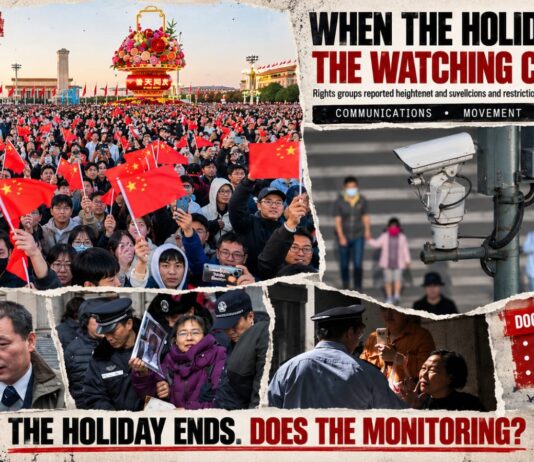 GOLDEN WEEK FIREWORKS AND THE CCP’S GRIP ON CENSORSHIP AND SURVEILLANCE