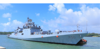 India’s INS Tarkash Arrives in Mombasa, Reinforcing Maritime Partnership