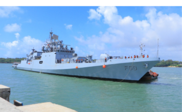 India’s INS Tarkash Arrives in Mombasa, Reinforcing Maritime Partnership