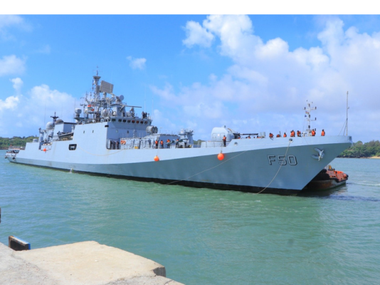 India’s INS Tarkash Arrives in Mombasa, Reinforcing Maritime Partnership
