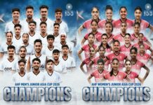 India Clinch Men’s and Women’s Junior Asia Cup Hockey Titles