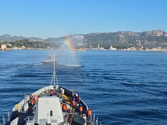 INS Trishul Reaches France for 24th Edition of Maritime Exercise VARUNA