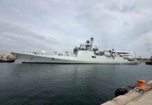 Indian Navy’s INS Trishul Reaches Valencia on Strategic Deployment